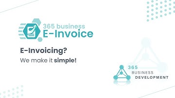 Efficient Invoice Processing with 365 business E-Invoice for Microsoft Dynamics 365 Business Central
