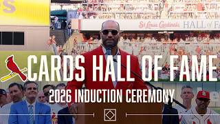 2026 Cardinals Hall of Fame FULL Ceremony