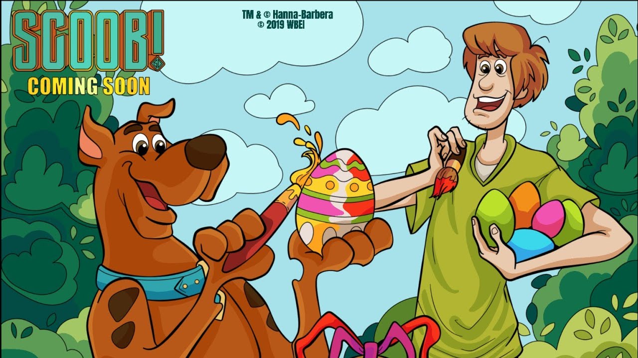 Scoob! Color By Number ScoobyDoo Easter YouTube