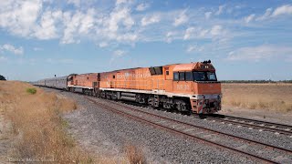 JBRE 2TA8 Season's Final Run Of Great Southern Luxury Passenger Train (22/2/2023) - PoathTV Railways