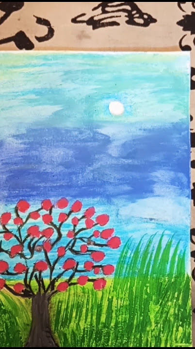 Tree drawing tutorial #art #shorts #tree