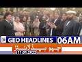 Geo News Headlines Today 06 AM | 11th January 2022