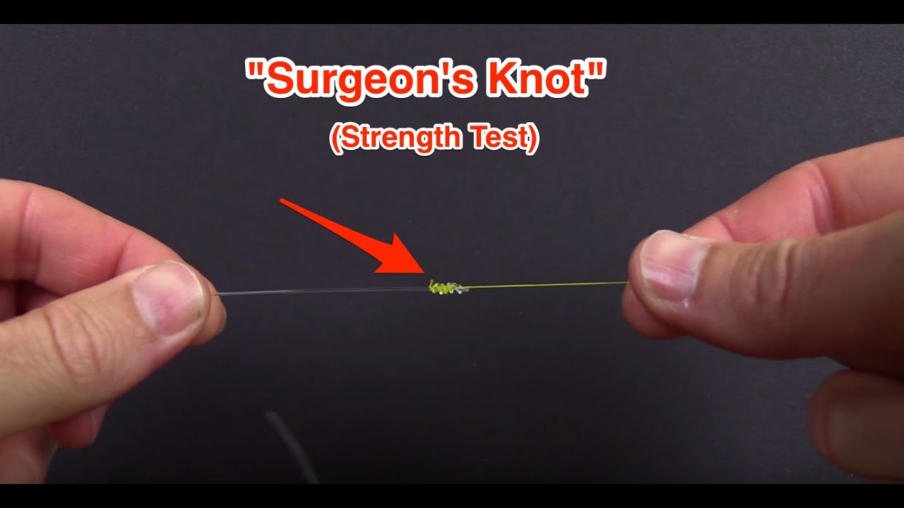 The Best Surgeon S Knot For Braid 6 Turn Surgeon Youtube