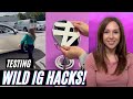 Trying Instagram Video Production Hacks