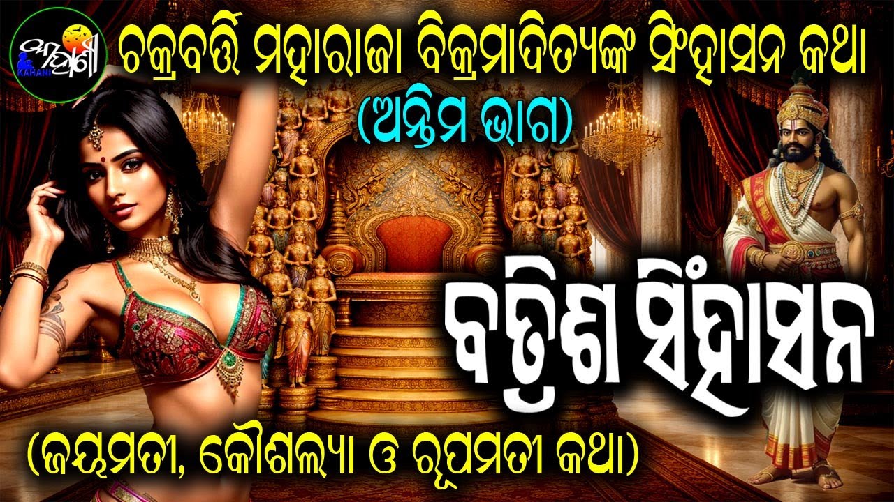 Batrish singhasana || Jayamati, Kausalya O' Rupamati Katha || Odia Short Story || #Odiakahani