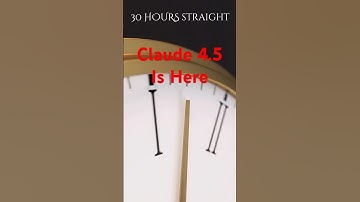 Claude 4.5 Coded Non-Stop for 30 Hours! The AI Agent Era Begins 🚀 #ai