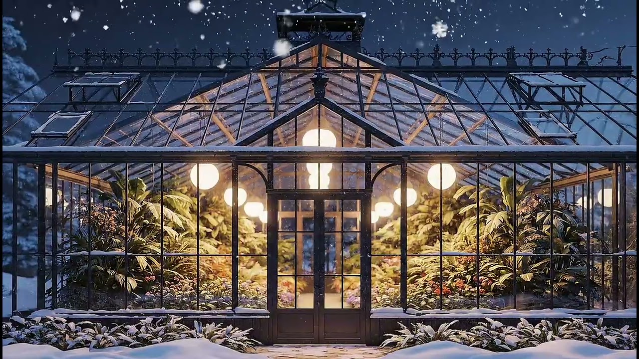 ❄️ 5 Hours Snowfall Ambience for Deep Sleep, Relaxation & Study 