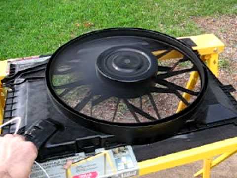 Mercedes cooling fan.avi