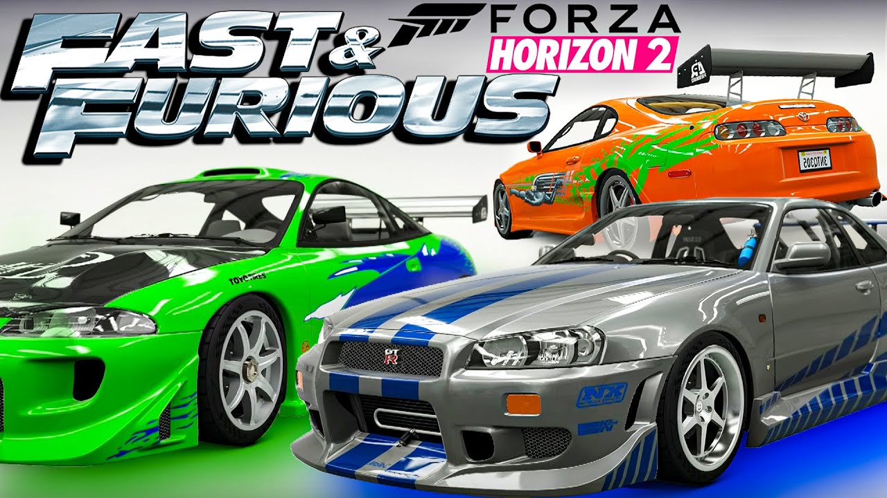 A INCRÍVEL DLC DO VELOZES & FURIOSOS PARA O FORZA HORIZON 2 (FAST