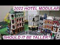 LegoCity Update. New hotel with an additional floor! Bike lanes coming!