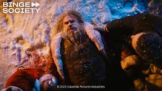 Violent Night (2022): Santa Dying Scene