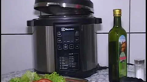 Como cozinhar brócolis no vapor na panela elétrica?