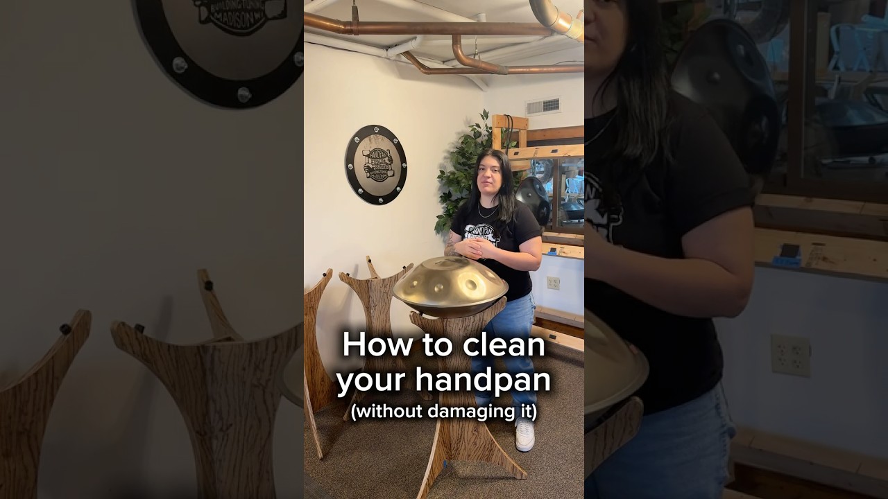 Taking care of your handpan doesn’t have to be complicated ✨#handpan #isthmusinstruments