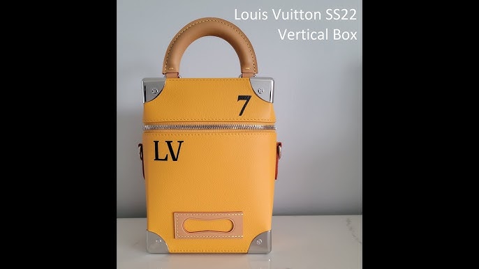 Unboxing Virgil Louis Vuitton Monogram Tuffetage Vertical Trunk 