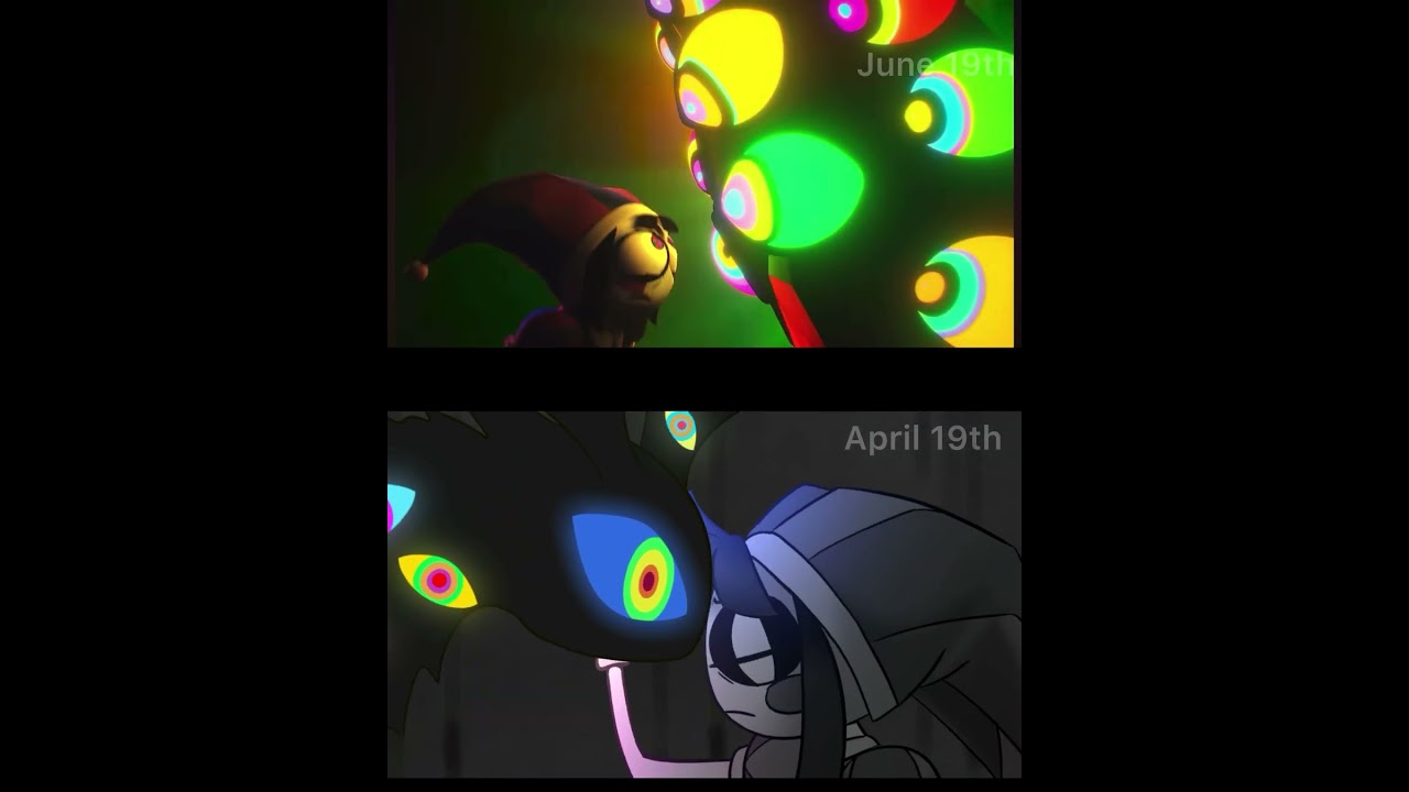 Fan animation vs Final act #digitalcircus #animation #funnybunny #tadc #art #jax