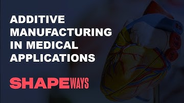Additive Manufacturing in Medical Applications from Shapeways