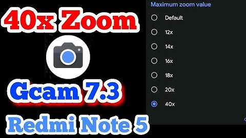 GCAM  7.3 Latest With 40x Zoom Redmi Note 5 [NO ROOT ]🔥 || Latest Google Camera || Gcam vince 2020