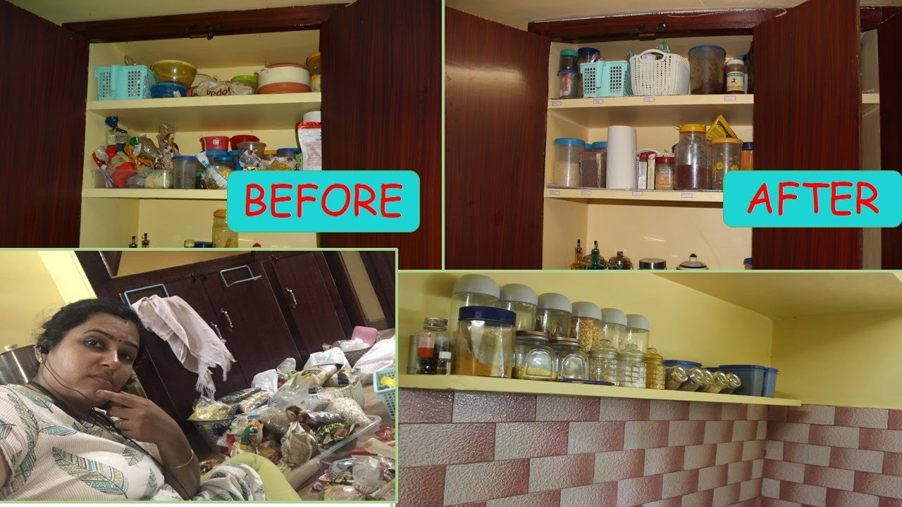 KITCHEN ORGANIZATION TIPS IN TAMIL | KITCHEN PANTRY ORGANISING || how