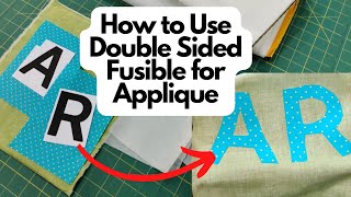 How to Use Double Sided Fusible Paper for Applique- Step by Step Tips! screenshot 4