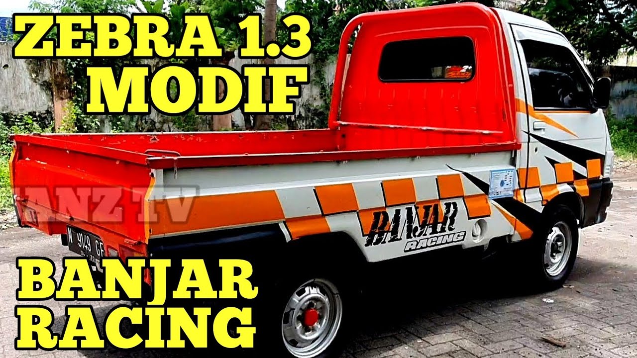 Modif Banjar Racing Zebra Pick Up Modification YouTube