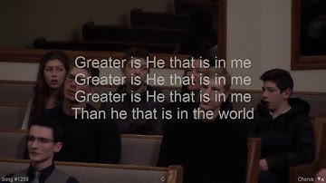 Greater Is He That