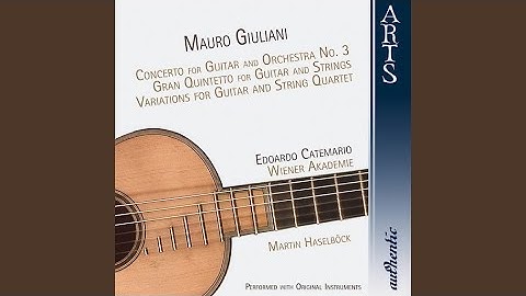 Gran Quintetto For Guitar And Strings In C Major Op. 65: III. Polonese (Giuliani)