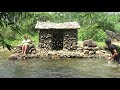 How To Build A Stone House Near The Stream To Cool Off In The Hot Summer