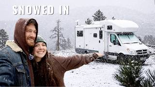 Cozy RV Snow Day | Baking, Gaming & Staying Warm