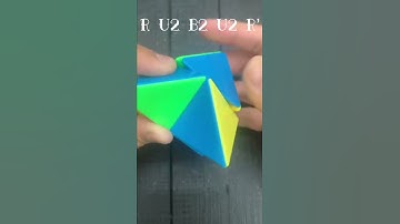 Checkerboard pattern on the 2x2 Pyraminx #shorts