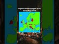 Is your country bigger than Czech Republic? #europe #travelmap