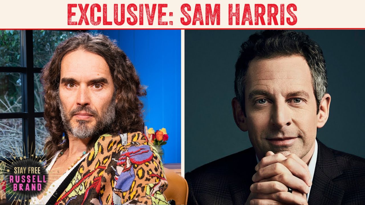 Russell Brand & Sam Harris Respectfully DISAGREE: Trump, Religion & Big Pharma! - SF #203