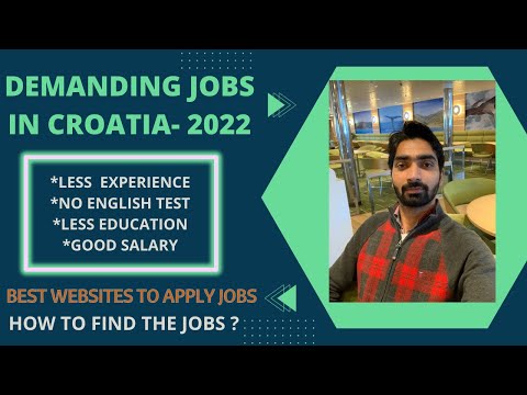 Jobs in Croatia for Indian | Demanding jobs in Croatia | How to apply jobs | jobs in Croatia | Jobs