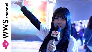 宮内凛がサムライソニックレポーターで幕張メッセに登場！