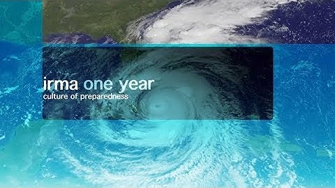 Irma One Year: Culture of Preparedness - Florida