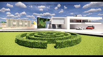 Billionaire Weekend Getaway Mansion Preview | Sketchup | Enscape