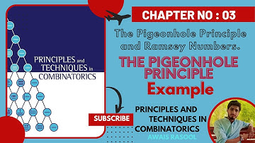 Pigeonhole Principle | Lecture 01 | Chapter 3 | Combinatorics