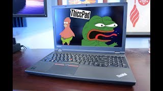 Replacing My Laptop&#39;s Boot Logo With Memes (Thinkpad W541)