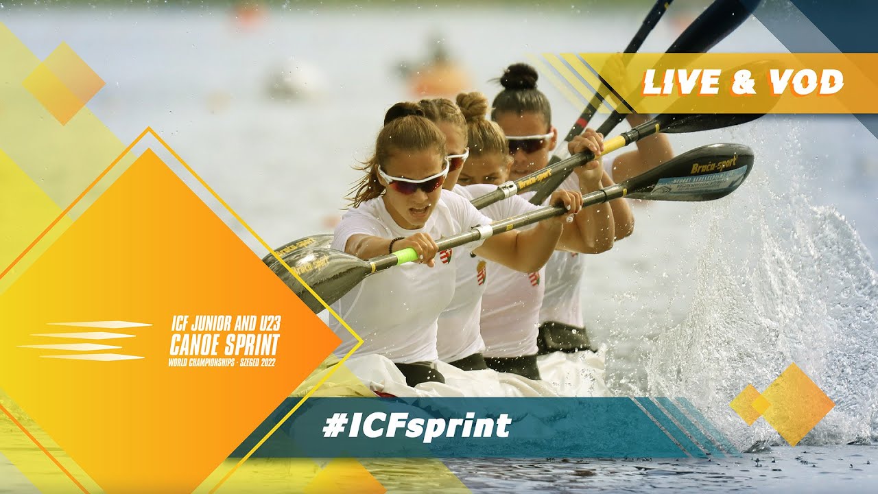 2022 ICF Canoe Kayak Sprint Junior & U23 World Championships Szeged Hungary / Day 4: Finals