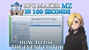 How to Use the Event Editor // RPG Maker MZ In 100 Seconds