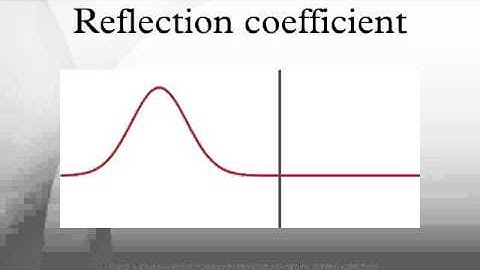 Reflection coefficient