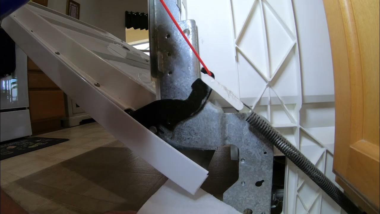 DISHWASHER DOOR SQUEAKING, LETS SEE IF I CAN FIX IT! YouTube