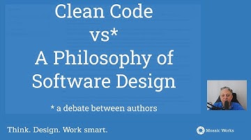 Clean code vs A Philosophy of software design