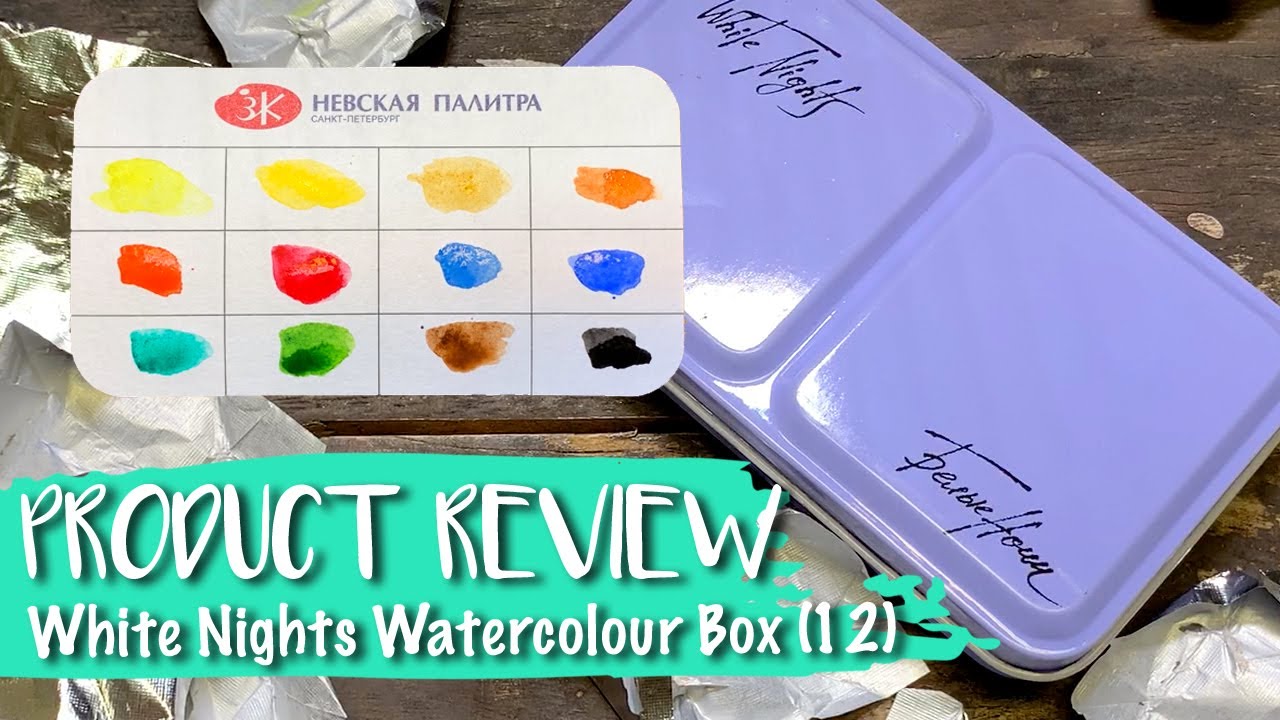 White Nights Watercolour Box (12) 