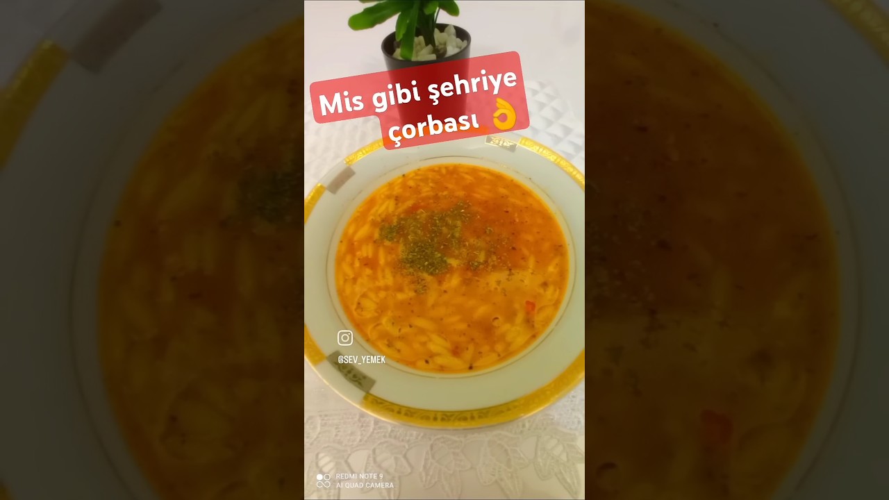 Mis mis şehriye çorbası #sev ❤️yemek # Tarifi açıklamada. Mis mis şehriye çorbası #sev ❤️yemek # Tarifi açıklamada.