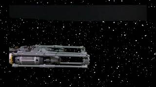 Lego Star Wars Y wing flying (green screen test) Shorts