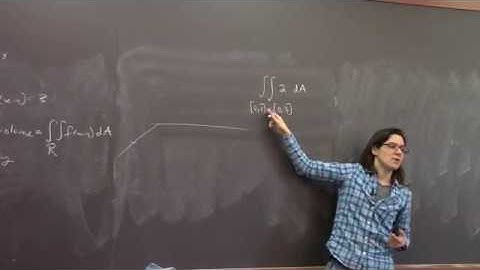 Multivariable calculus, class #16: Double integrals