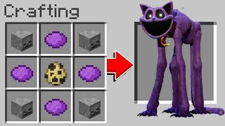 How To Craft Monster CATNAP In Minecraft