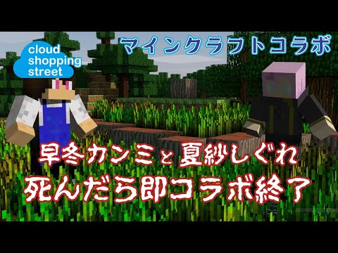 【Minecraft】死んだら即コラボ終了【Vtuber】