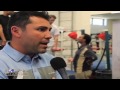 Oscar De La Hoya talks about Josesito Lopez vs Marcos Maidana and Angulo vs Lara
