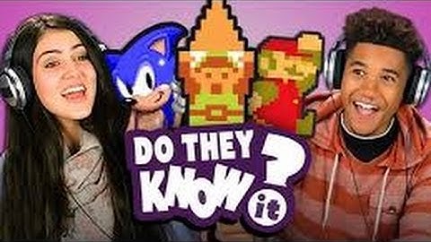DO TEENS KNOW CLASSIC VIDEO GAME THEMES? (REACT: Do They Know It?)